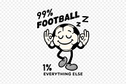 Retro Soccer Ball Character T-Shirt, a Sport Illustration by shaondesigns (Thumbnail 2 of 6)