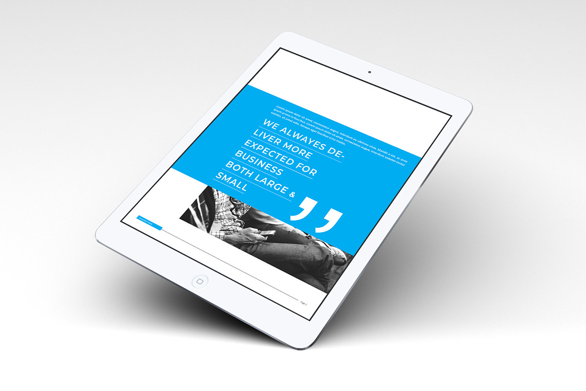 Corporate Marketing E-Book, a Brochure Template by obayes (Photo 2 of 15)