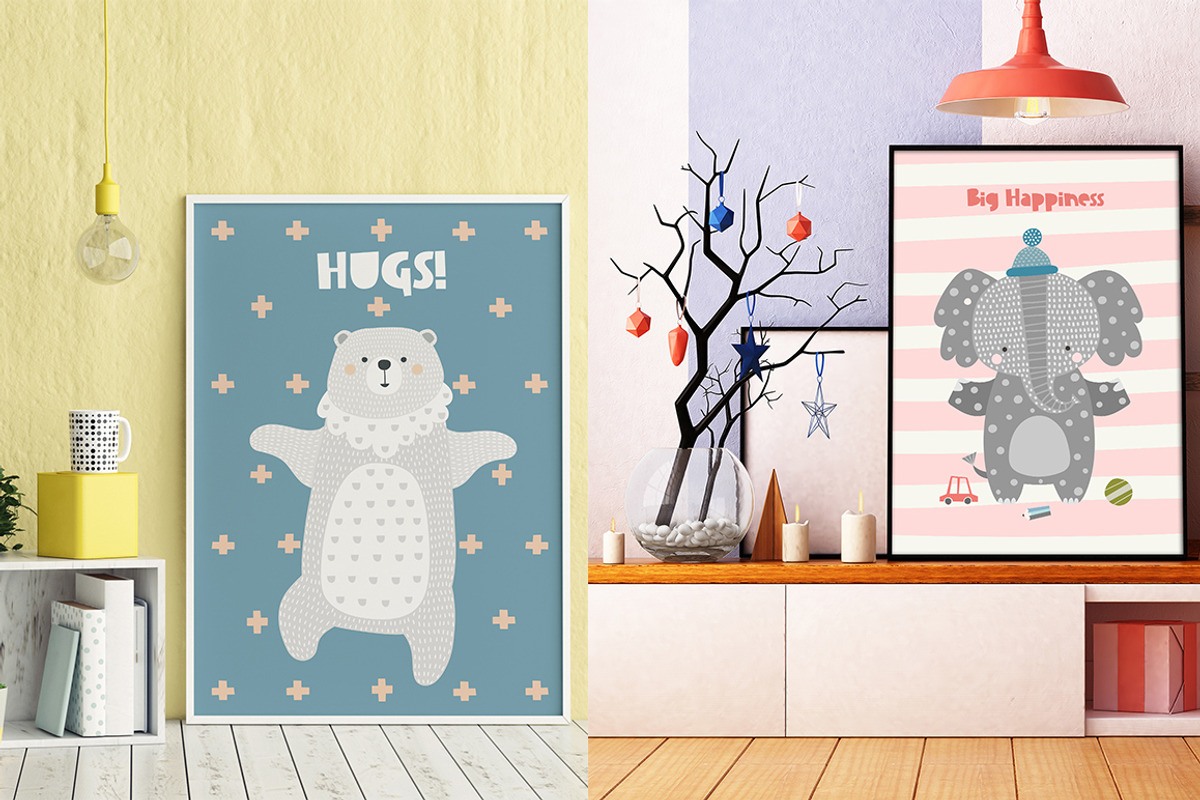 Cute World. Graphic set, an Animal Illustration by Good Genie (Photo 8 of 11)