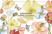 Watercolor Poppy. Bright Wildflower, a Decorative Illustration by Ooh Lily (Thumbnail 1 of 15)
