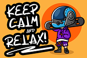 Master Calm | Stylish Graffiti Font, a Script Font by Tigadestd Type (Thumbnail 4 of 6)