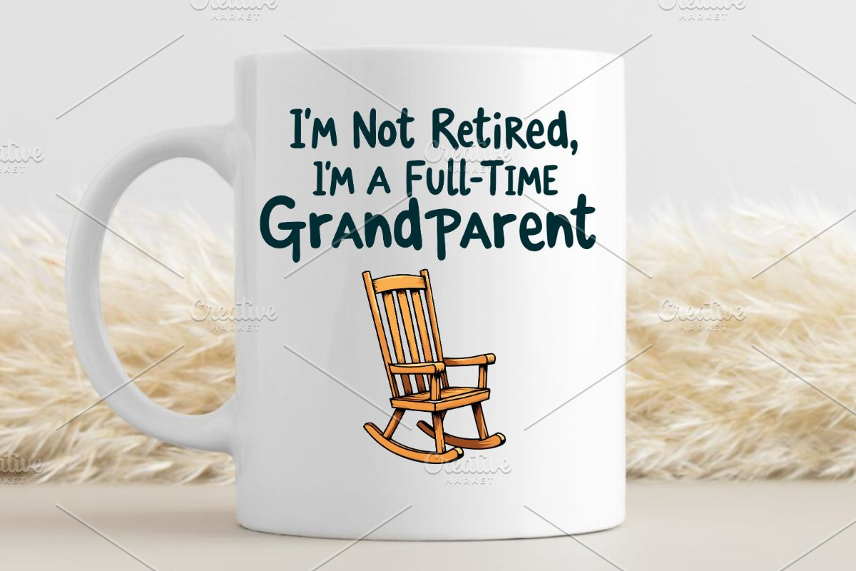 I'm Not Retired, I'm a Full-Time SVG, an Illustration by Awieee1 (Photo 3 of 4)