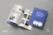 Blue Modern Corporate Brochure, a Brochure Template by Neermana (Thumbnail 1 of 11)