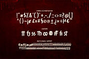 Bloodfear - Horror and Scary Font, a Handwritten Font by Typefactoryco (Thumbnail 3 of 8)