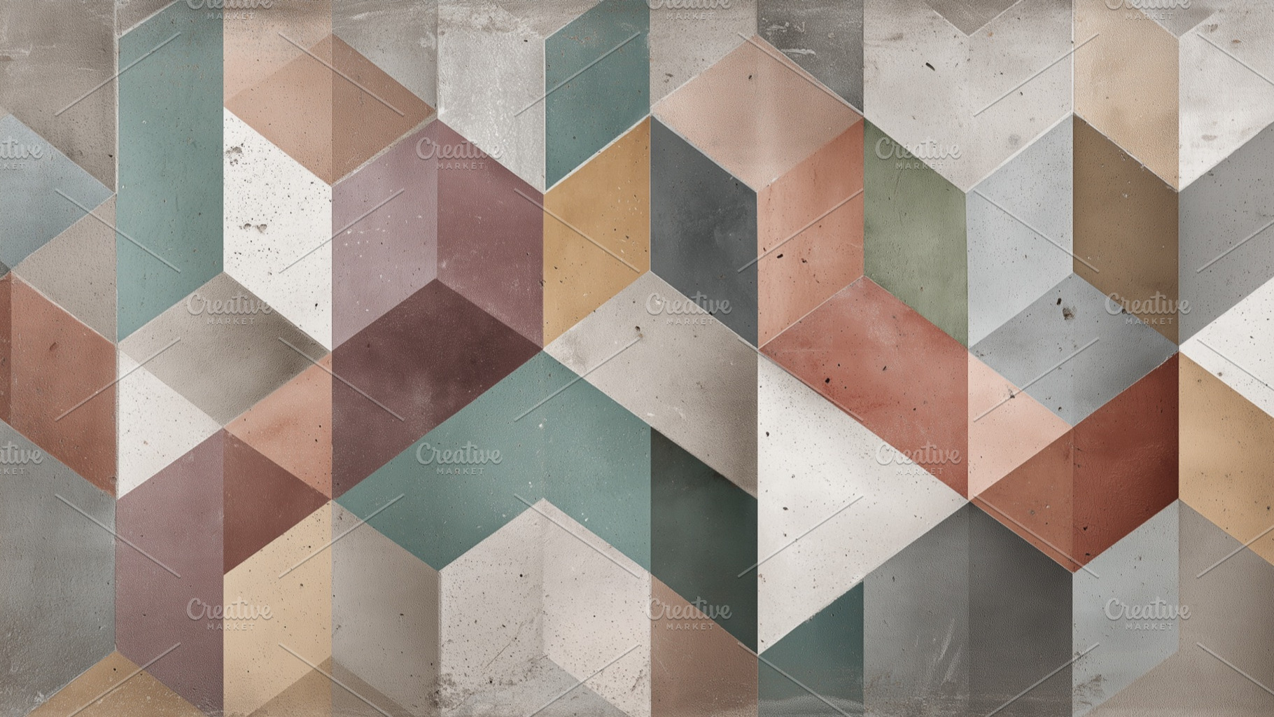 Encaustic cement tile texture, an Architecture Photo by Mockup Bureau