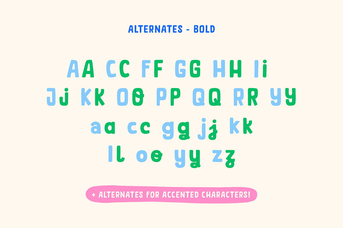 Freakin' Cool - Handwritten fonts, a Sans Serif Font by Carole Chevalier (Photo 11 of 12)