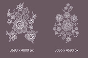 Lace patterns, ribbons, cliparts., a Pattern Graphic by Ajuga (Thumbnail 5 of 10)
