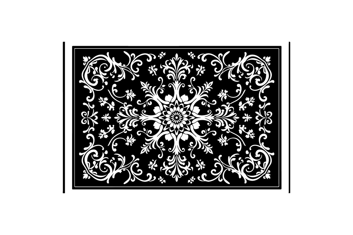 Laser Cut Mandala Panel Design Set, an Object Graphic by jahid234 (Photo 8 of 13)