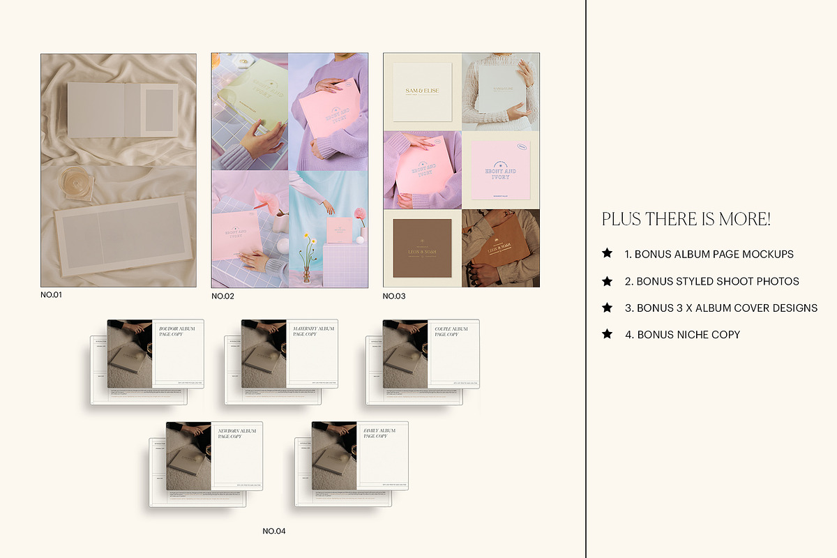 Retro | Album Guide PDF, a Templates & Theme by Studio Leelou (Photo 9 of 10)