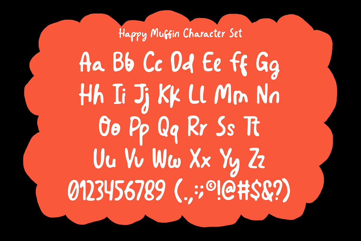 Happy Muffin, a Handwritten Font by Nathatype (Photo 9 of 11)
