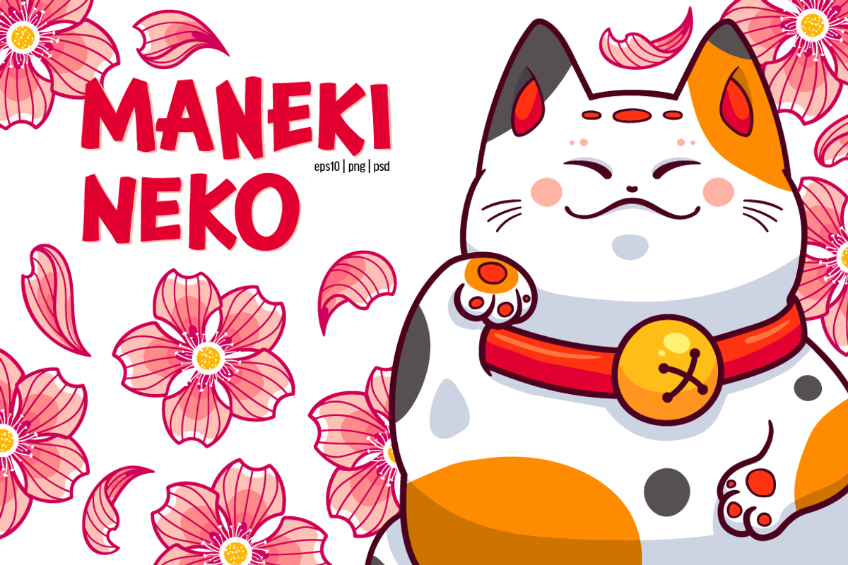 Maneki neko set, an Object Graphic by zmeizza (Photo 1 of 10)