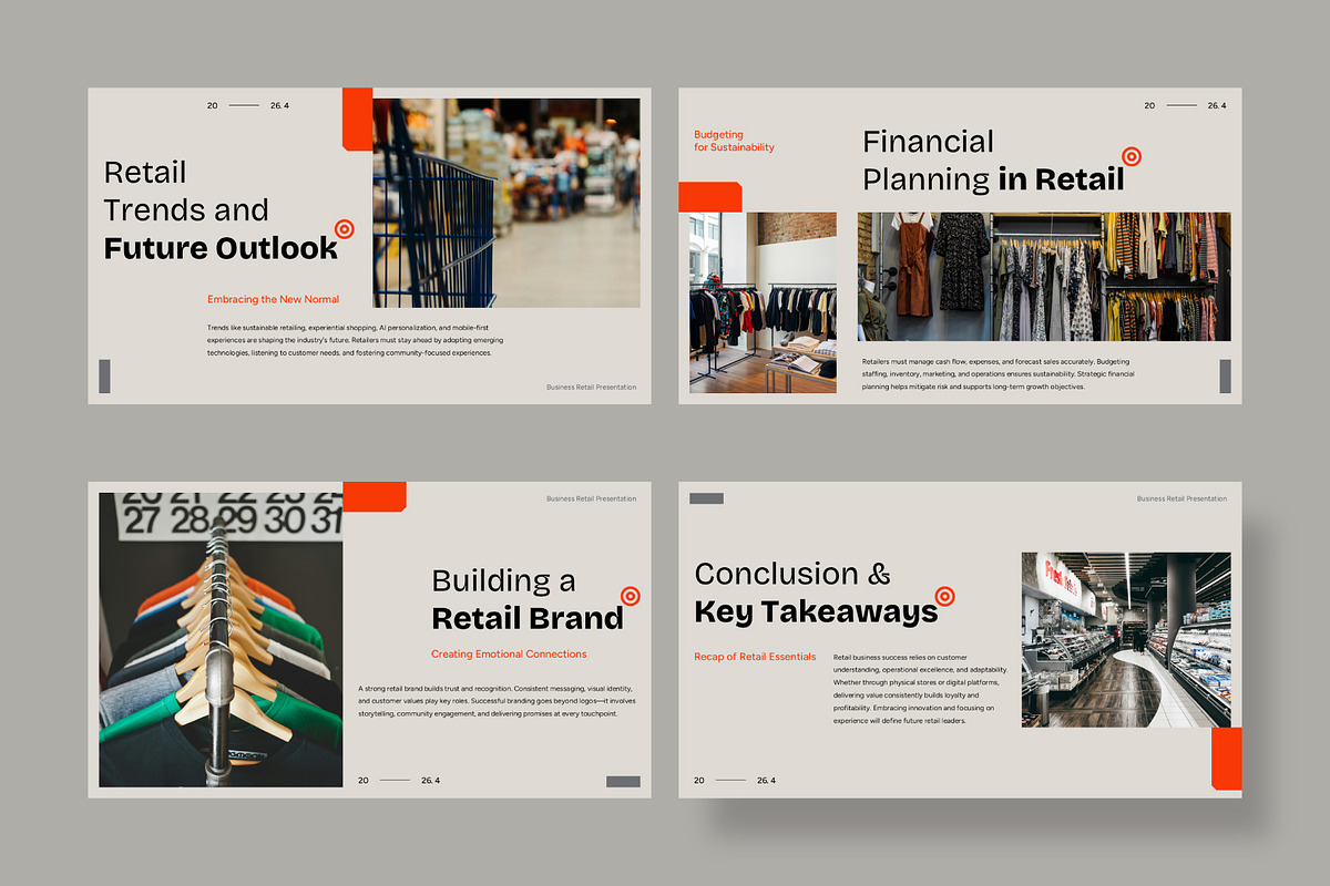 Business Retail Google Slides, a Presentation Template by Dankudraw (Photo 6 of 6)