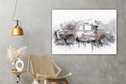 Watercolor Mixed Media Art Effect, an Action Add-On by Photoshop Action (Thumbnail 5 of 12)