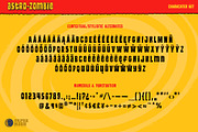 PM Astro-Zombie Design Collection, a Handwritten Font by Paper Moon Graphic Supply (Thumbnail 5 of 13)