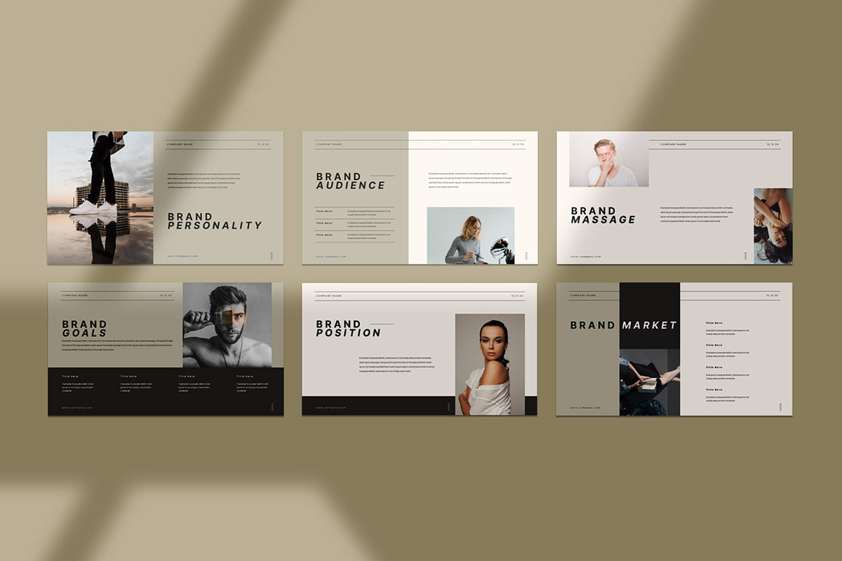 Brand Strategy Presentation Template, a Presentation Template by Dream-Lab (Photo 3 of 5)
