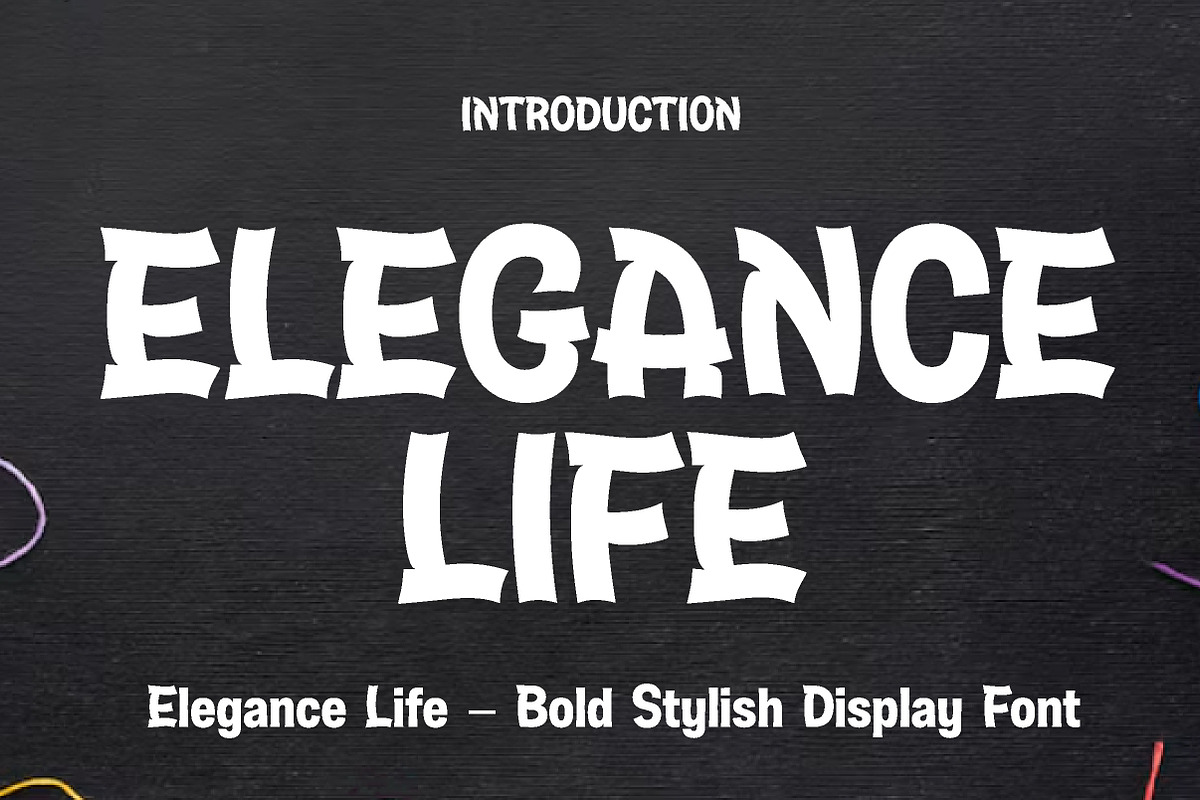 Elegance Life, a Slab Serif Font by Wow Magic (Photo 1 of 3)