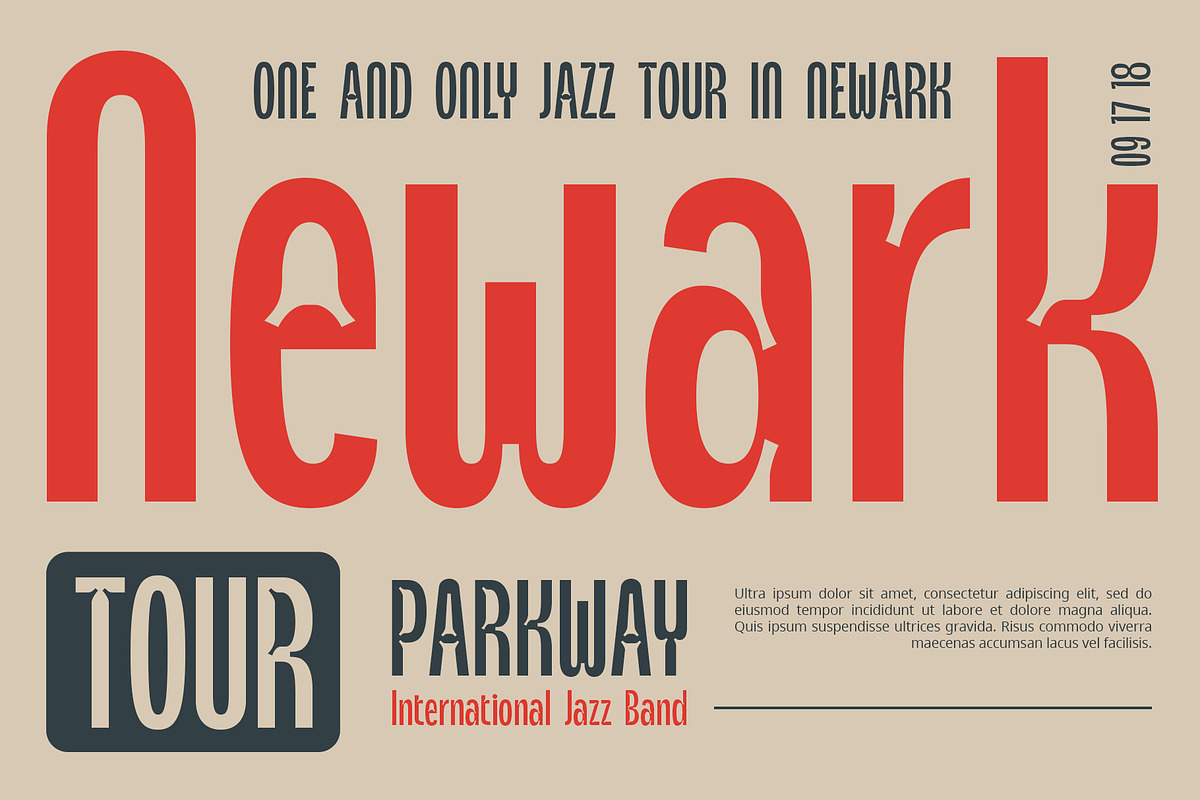 Mareday – Inktrap Font, a Sans Serif Font by Craft Supply Co. (Photo 2 of 8)