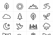 37 Vector Eco Outline Icon Pack, an Outline Icon by adenpinkstore (Thumbnail 1 of 29)