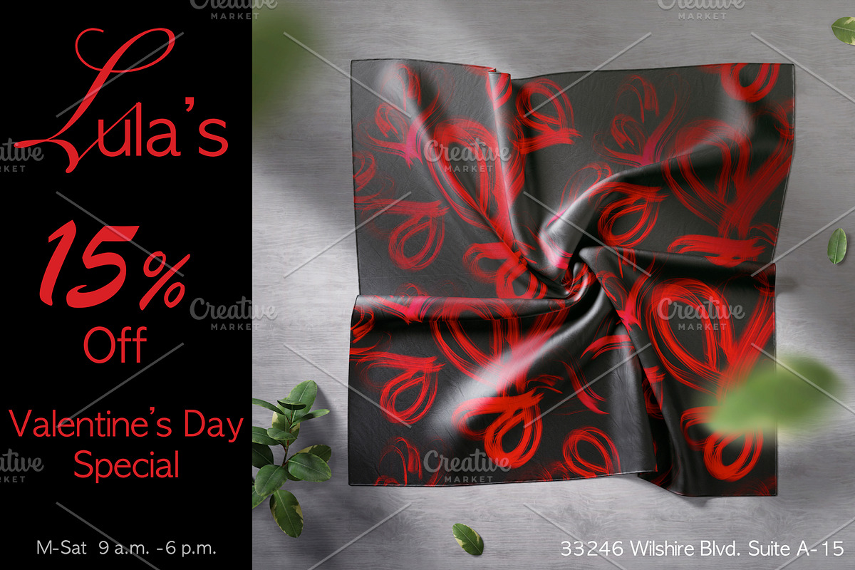 Valentine's Heart Patterns, a Pattern Graphic by faeDesign (Photo 4 of 6)