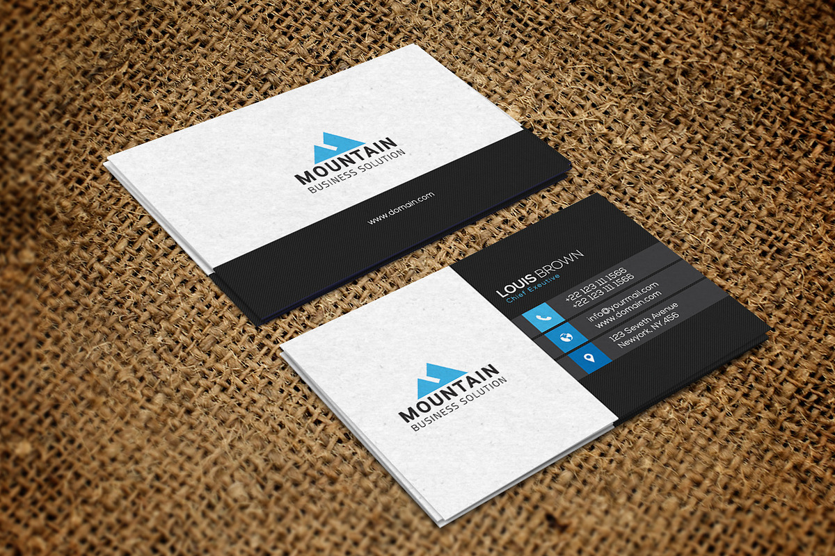 100 Business Card Template Bundle, a Business Card Template by Smashing_Studio (Photo 72 of 80)