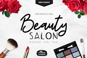 Beauty Salon Modern Font Duo, a Script Font by YandiDesigns (Thumbnail 1 of 6)