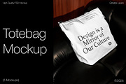 Premium Totebag Mockup Bundle, a Merchandise Mockup by Mocktopia (Thumbnail 1 of 10)