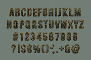 Camouflage Font, a Sans Serif Font by Handmadefont (Thumbnail 2 of 14)