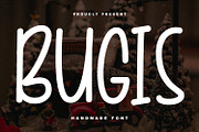 Bugis Handmade Font, a Handwritten Font by Maulana Creative (Thumbnail 1 of 6)