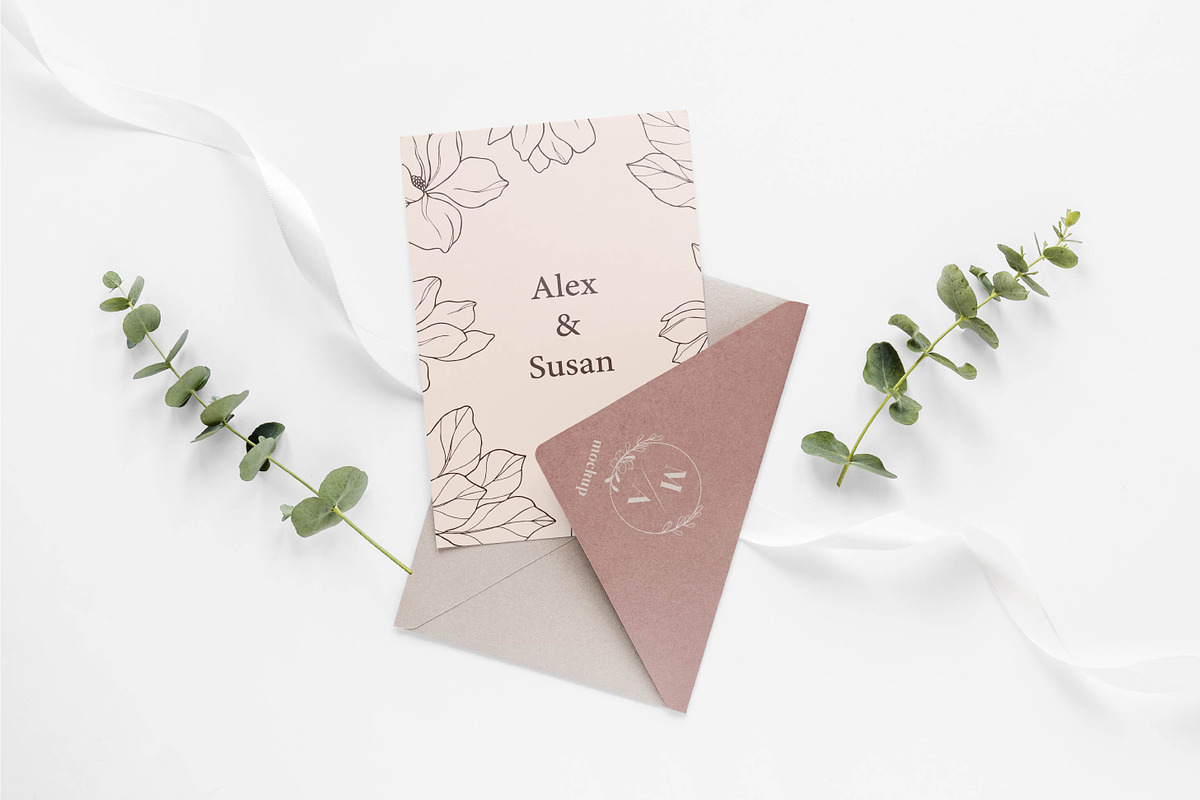 Hand drawn magnolia flowers set, an Object Illustration by RaDavCrafts (Photo 8 of 8)