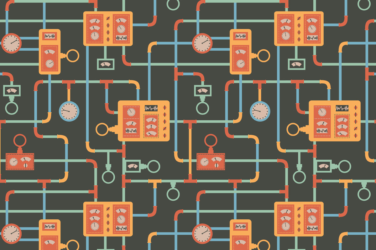 Machines and Robots, a Pattern Graphic by marmarto (Photo 2 of 5)