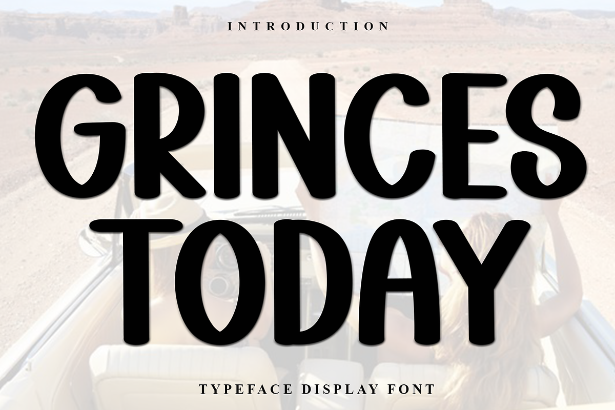 GRINCES TODAY, a Script Font by FreshTypeINK (Photo 1 of 8)