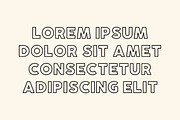 Notes Outline Font, a Sans Serif Font by Limited.studio (Thumbnail 4 of 5)