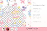 Pastel Carousel Seamless Pattern, a Pattern Graphic by Chonnieartwork (Thumbnail 3 of 5)