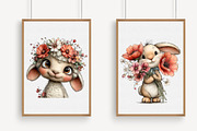 Spring Animals PNG Clipart, an Illustration by Libby Wishes (Thumbnail 3 of 5)