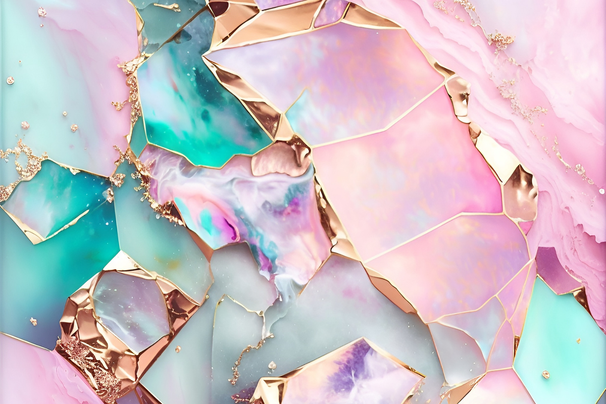 Iridescent marble crystal gold, a Texture Graphic by UniqueMe (Photo 6 of 6)