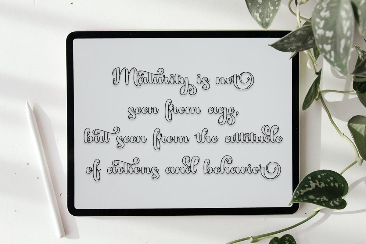 My Honey Belya, a Script Font by TM Type (Photo 4 of 10)