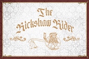 Siren, a Blackletter Font by maghrib (Thumbnail 4 of 4)