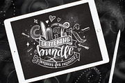 Lettering Modern Art Bundle, a Brush Add-On by Letter Elfa Studio (Thumbnail 4 of 12)