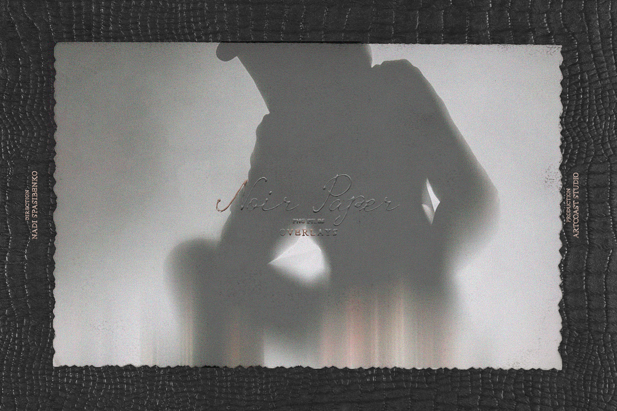 Noir Paper Overlays, a Texture Graphic by nadispasibenko (Photo 5 of 9)