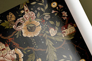 Cute houses on branhes Pattern, a Pattern Graphic by MouseGrey (Thumbnail 5 of 10)