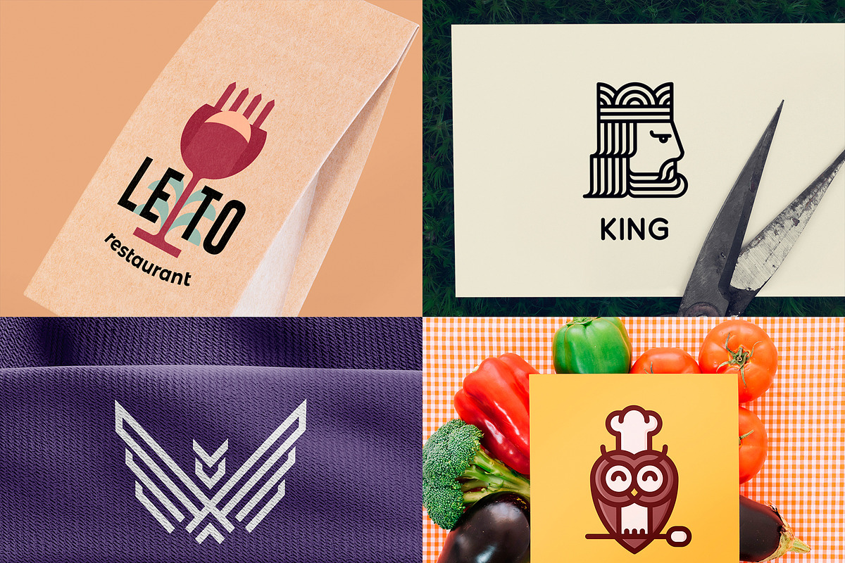 300 Logos & Marks Bundle, a Branding & Logo Template by Last Spark (Photo 2 of 6)