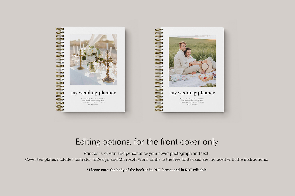Elegant Wedding Planner, a Stationery Template by Studio Nellcote (Photo 3 of 8)