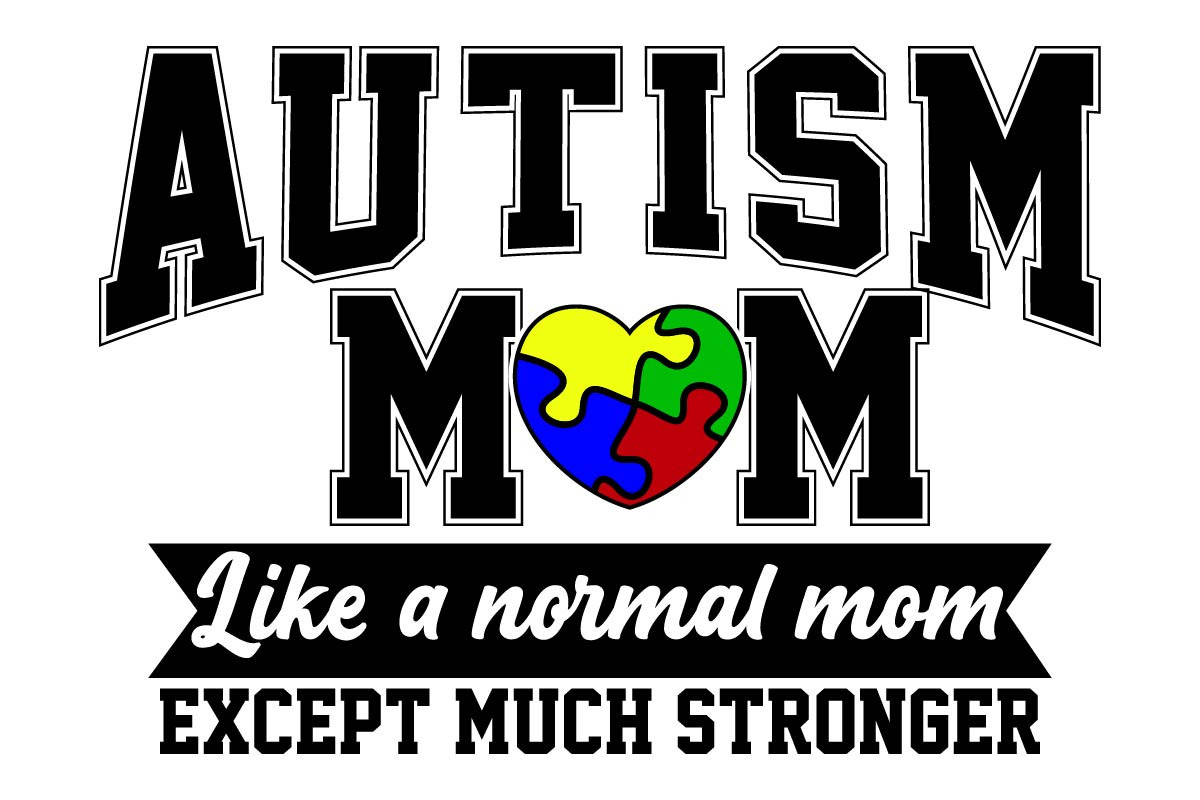 Autism Mom SVG PNG Design, an Object Graphic by EllaMaiyaali (Photo 3 of 5)