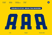 CS Allied – Sporty Font, a Serif Font by Craft Supply Co. (Thumbnail 2 of 8)