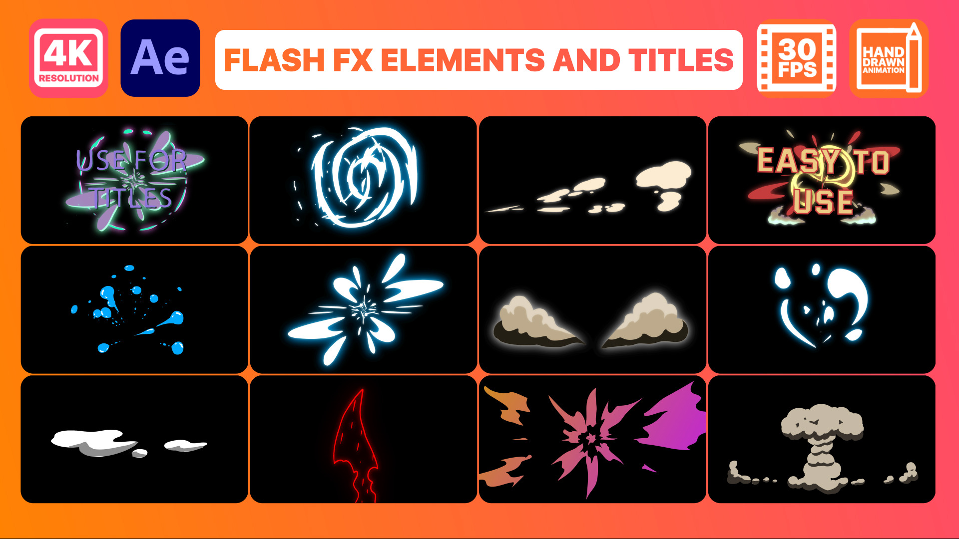 Flash FX Pack | After Effects, a Templates & Theme by FlashFXbox