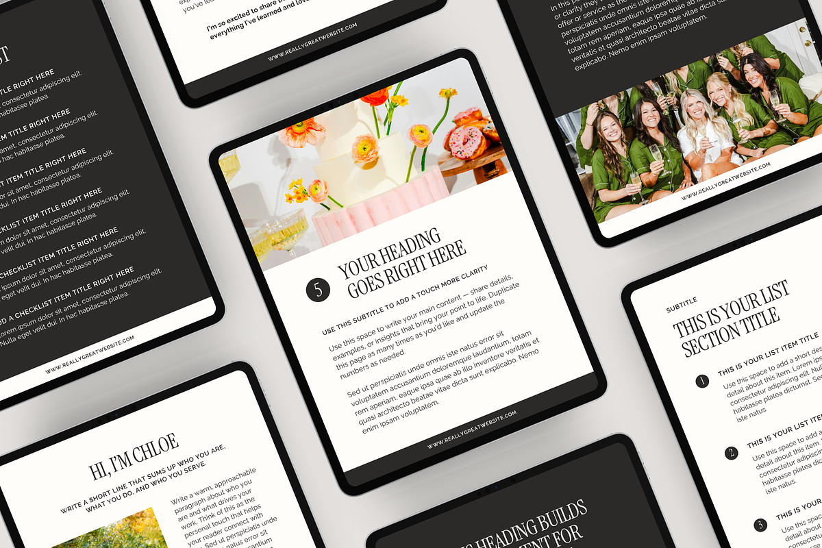 Lead Magnet Template | Canva, a Marketing Template by Rosetta Lane Design (Photo 4 of 8)