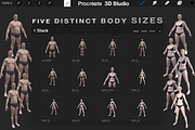 Tattoo Studio - Procreate 3d models, a Characters & Person 3D Model by Procreate3dStudio (Thumbnail 5 of 6)