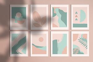 Summertime Mood Abstract Collection