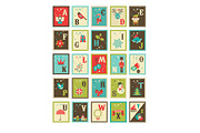 Christmas Alphabet Poster & elements, a Decorative Illustration by Marish (Thumbnail 3 of 8)