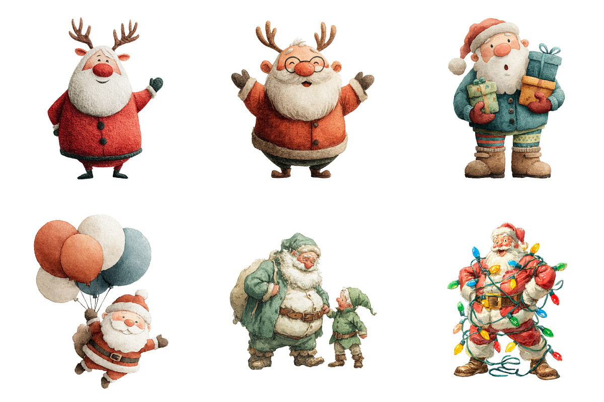 Funny Christmas Santa Sublimation, a Graphic by CitraGraphics (Photo 2 of 4)